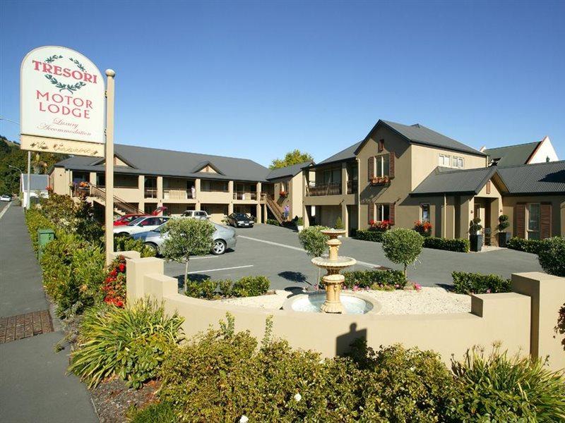 Tresori Motor Lodge Akaroa Kültér fotó