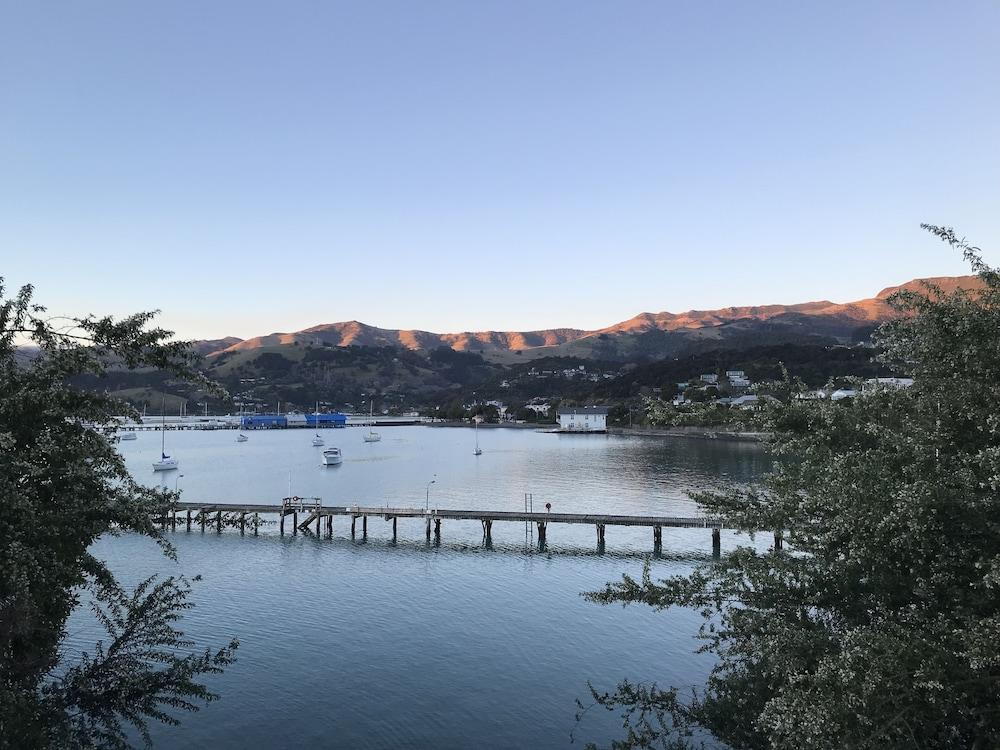 Tresori Motor Lodge Akaroa Kültér fotó