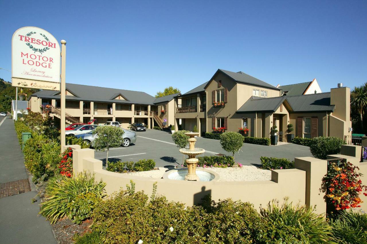Tresori Motor Lodge Akaroa Kültér fotó