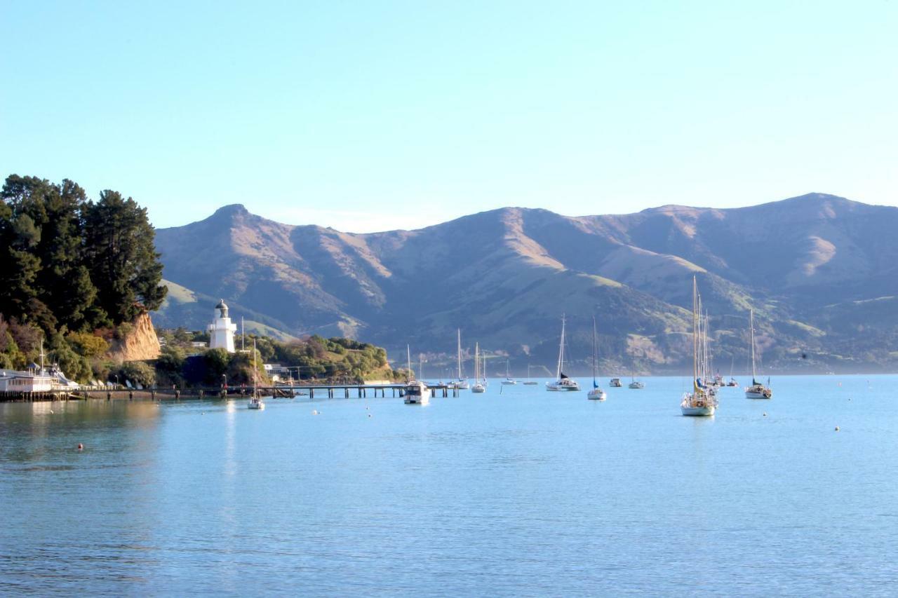 Tresori Motor Lodge Akaroa Kültér fotó