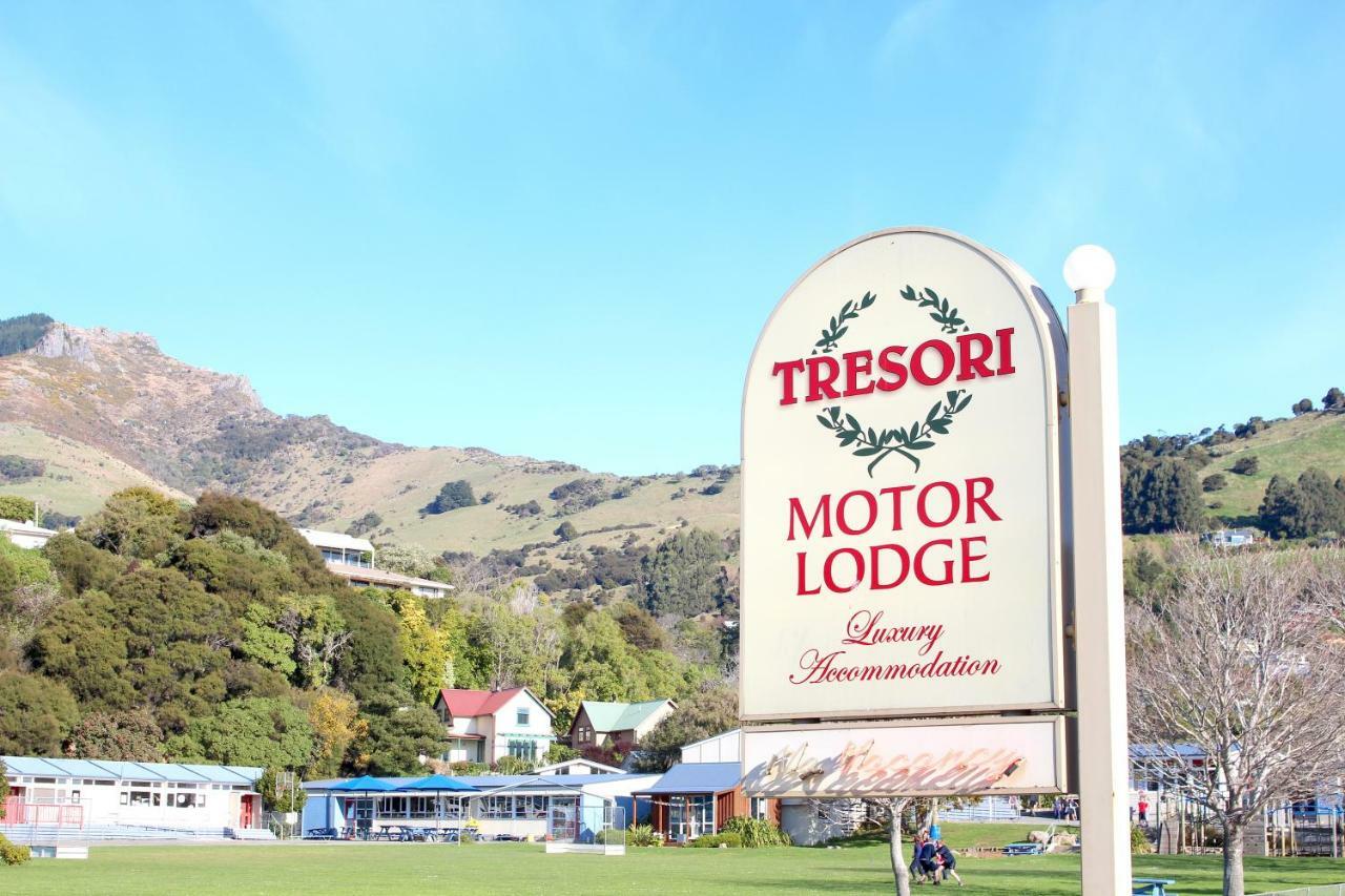 Tresori Motor Lodge Akaroa Kültér fotó